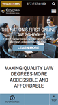 Mobile Screenshot of concordlawschool.edu